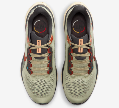Nike Pegasus 41 Running Shoes Olive Aura Anthracite Topaz Men's