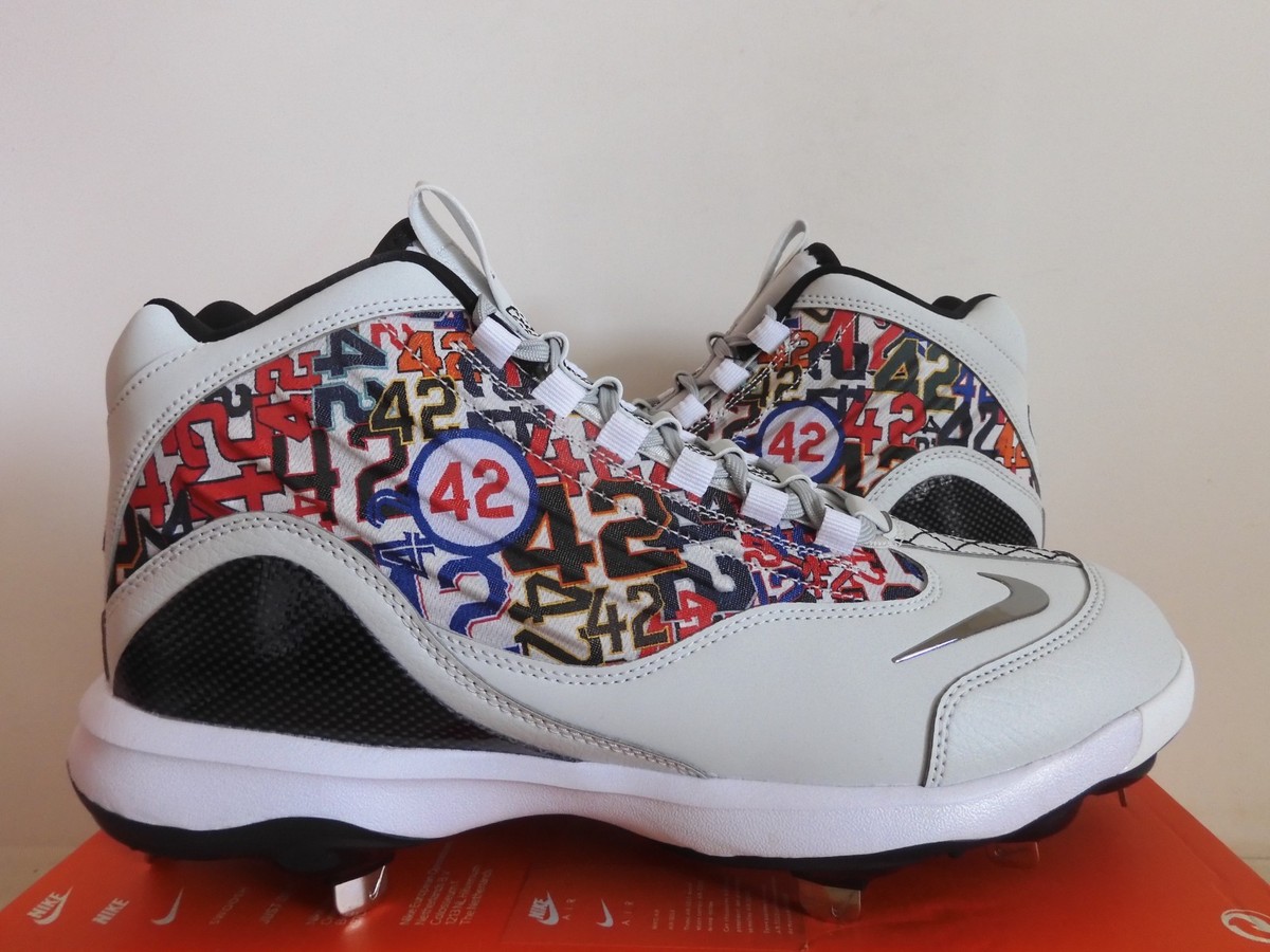 Nike Griffey 2 Metal Baseball Cleats Jackie Robinson Day Mens