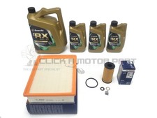 Bosch Oil Air Filter + Sump Plug 8L Engine Oil For Renault Trafic 2.0 dCi 19-24