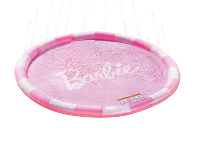 Barbie + Float Life by Funboy Splash Pad, 64'' Diameter, Children Ages 6+