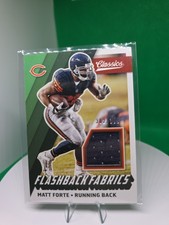 ⚡⚡2017 Panini Classics - Flashback Fabrics Matt Forte #FF-MF 382/399⚡⚡