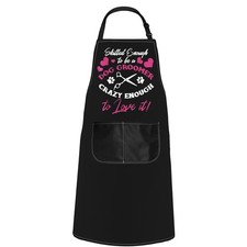 POFULL Dog Groomer Pocket Apron Skilled Enough To Be A Dog Groomer Crazy Enou...