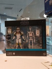 Star Wars Battlefront II Black Series Clone Commando & B1 Battle Droid Sealed