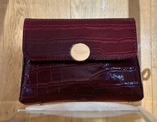 New Dune Croc Effect Pouch Bag