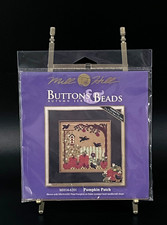 MILL HILL 2006 Buttons Beads Cross Stitch PUMPKIN PATCH MH14-6201 Autumn Fall