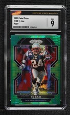2021 Panini Prizm Hyper Prizm 1/175 Ty Law #103 CSG 9 Mint 5rq