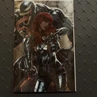 AMAZING SPIDERMAN 28 ARIEL DIAZ FOIL VIRGIN VARIANT NM VENOM MARY JANE vol6 2023