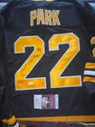BRAD PARK - NHL AUTOGRAPHED JERSEY - SIZE XL