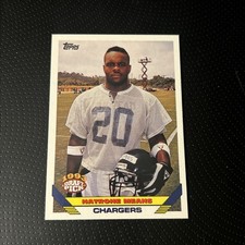 Natrone Means Rookie Card. 1993 Topps #477. SD Chargers Star RB