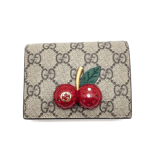 Portefeuille Gucci GG Supreme Cherry 476050 78331314