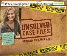 Unsolved Case Files: Harmony Ashcroft Case Murder Mystery Game