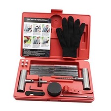 Tire Repair Kit Heavy Duty Plug Kit, Universal Repair Tool to Fix 34pcs