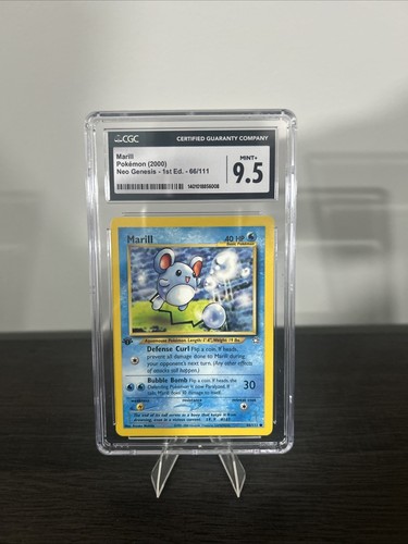 Marill (1st Edition) graded CGC 9.5 for sale on eBay