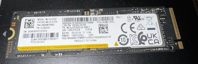 Samsung 512GB MZ-VL25120 M.2 2280 Nvme SSD  MZVL2512HCJQ-00A00 SSD Gen4