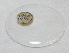 GLASS POCKET WATCH CRYSTAL 18 13/16 H 4 WATCHMAKER REPLACEMENT PART 328