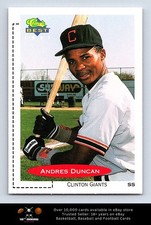 1991 Classic Best BASEBALL #322 Andres Duncan