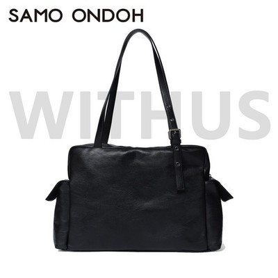 SAMO ONDOH Pocket Utility Bag L Nappa Black - Women's Pocket