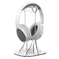 Acrylic Headphone Stand for Desk Non-Slip Universal Headphone Holder Gaming H...