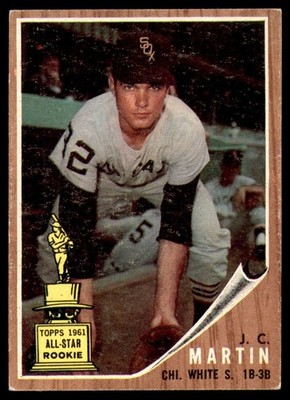 1962 Topps #91 J.C. Martin Excellent+ White Sox          ID:250053