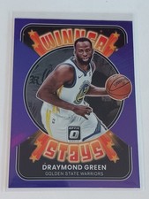 2021-22 Panini Donruss Optic Draymond Green Winner Stays Purple Prizm #14