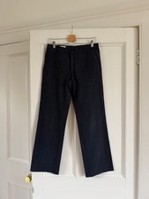 Vintage Dries van Noten stripe cotton men's trousers W31 L30