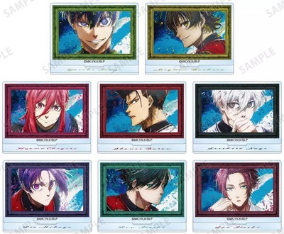 Blue Lock Acrylic Stand Set of 8 Trading Figures Canvas Collection