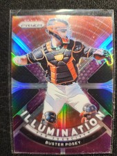2021 Panini Prizm - Illumination Buster Posey #IL-14 Purple Prizm