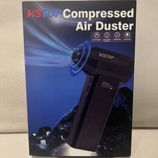 Compressed Air Duster Mini Blower with LED Light 18,000 RPM