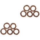  2 PCS Small Wreaths for Kitchen Cabinets Candle DIY Rattan Holiday Door