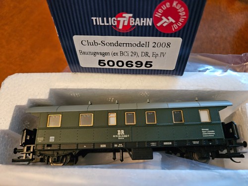 tt club Sondermodell Tillig 500695 Bauzugwagen ex BCI 29, Epoche IV, neu in OVP. | Condition: Neu