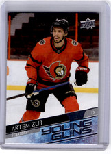 2020 Upper Deck Artem Zub Rookie Young Guns #710 Ottawa Senators