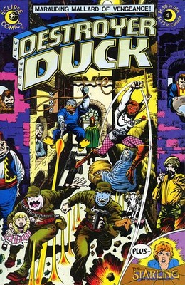 Destroyer Duck #4 FN; Eclipse | Jack Kirby - Steve Gerber - w/Bag+Board
