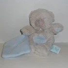 Baby Nat' Bear Blanket - Blue Handkerchief