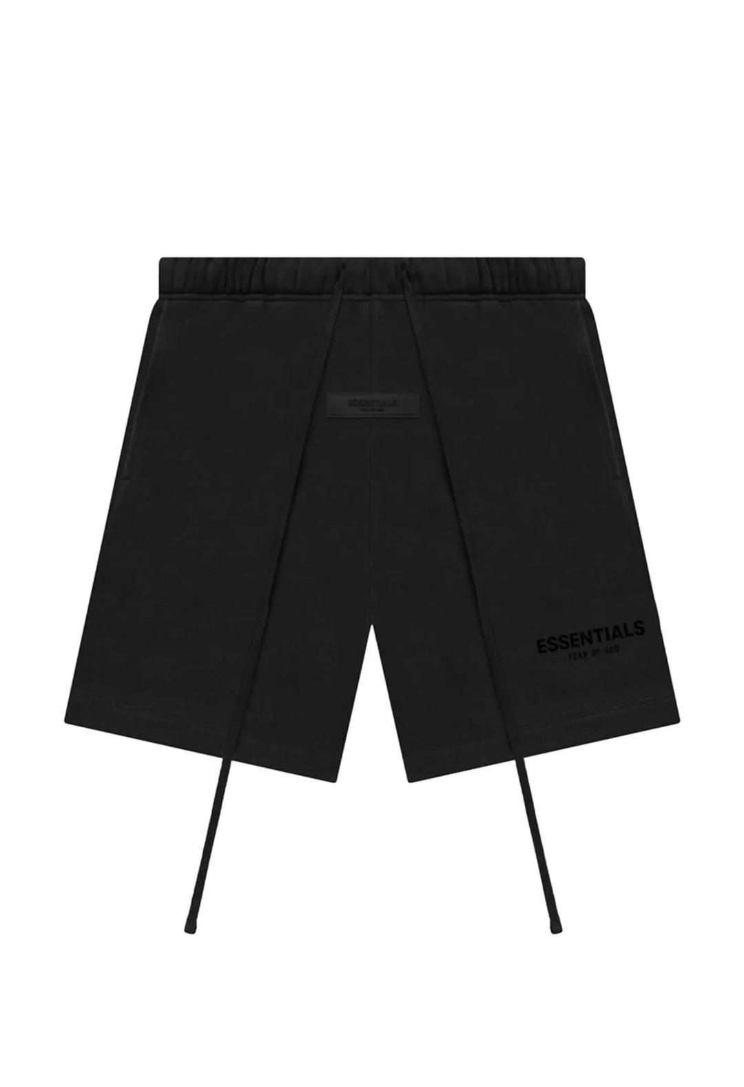 Essentials Fear Of God Black Stretch Limo Sweat Shorts Size SM