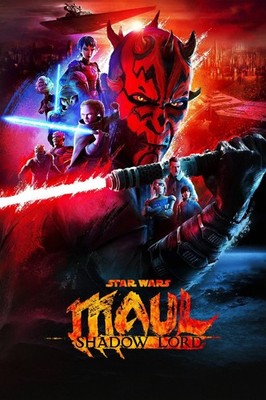 Star Wars Maul Shadow Lord poster (b)  -  11 x 17 inches - Star Wars Poster