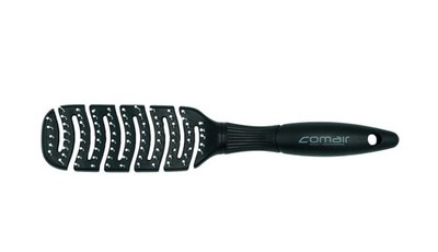 Comair Flex Tamer S Black Flexible Wave Brush Nylon Pins With Nubs