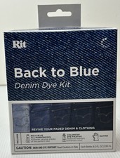 Rit Denim Dye Kit-Back To Blue Revive Your Fa...