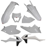 Rtech Plastikkit Passt An Ktm Exc EXC-F XC-W 125 250 300 350 450 500 17-19 Weiß