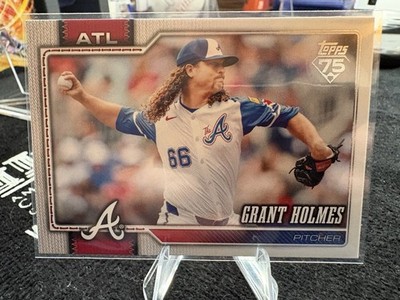 Topps 2026 Grant Holmes #182 75th Anniversary 
