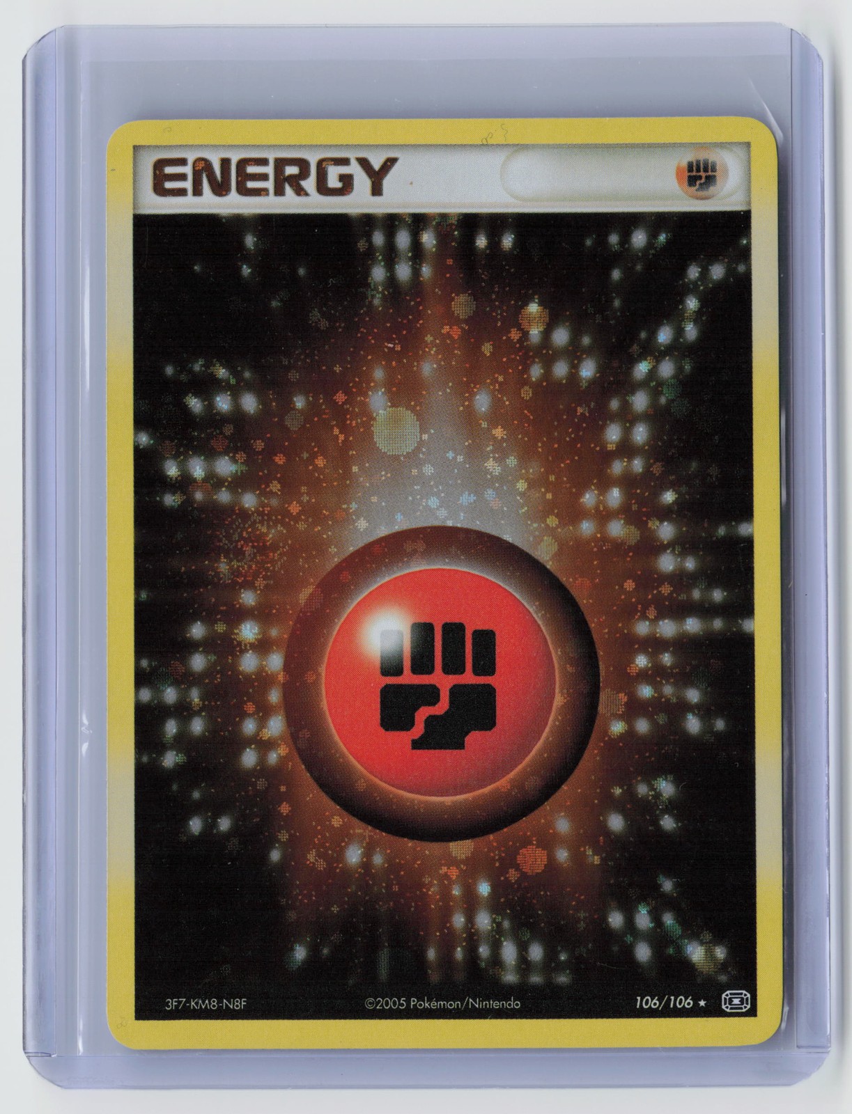 Fighting Energy Holo Rare Emerald 106/106 NM
