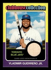 2024 Topps HERITAGE VLADIMIR GUERRERO JR. CLUBHOUSE COLLECTION RELIC BLUE JAYS