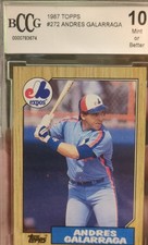 1987 Topps - Andres Galarraga #272