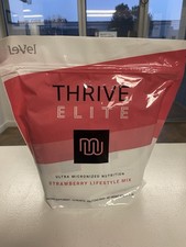 Le-vel Thrive Elite Strawberry Lifestyle Shake Mix - New - Ships Fast