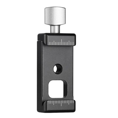 Leofoto Blitzschuhadapter Adapterklemme DC-22, Arca-Swiss, 1/4'' Innengewinde, Bl