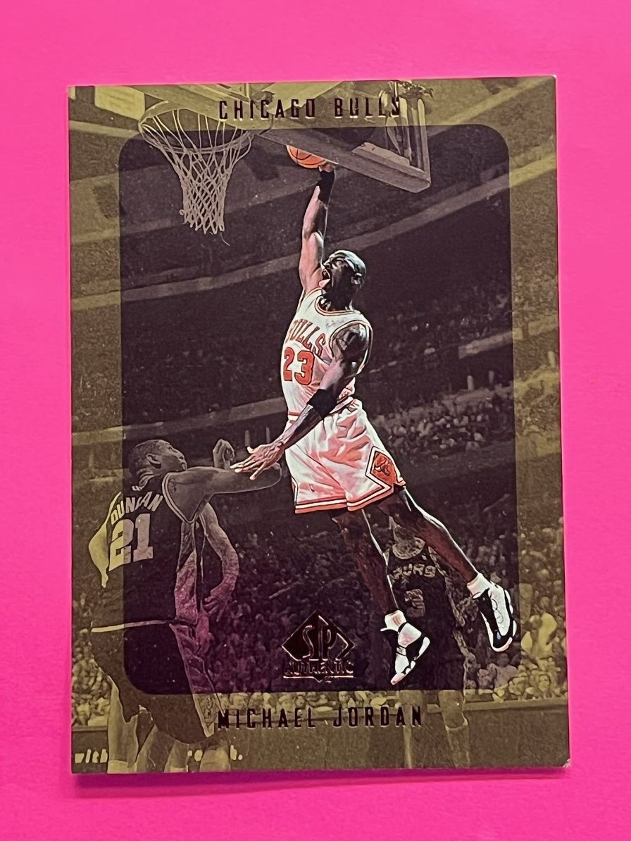 Michael Jordan 1997-98 SP Authentic Sample