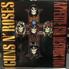 Guns N  Roses Appetite For Destruction 2x Vinyl 180gram Audiophile 2018