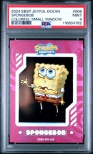 2024 WONDERCARD SPONGEBOB SQUAREPANTS TREASURE SERIES-JOYFUL OCEAN 006 SPONGEBOB
