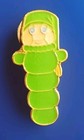 New Hasbro Funko Retro 1 1/4” Glow Worm Enamel Lapel Pin Pinback 2020 Nostalgia