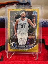 2025-26 Bowman Basketball Klay Thompson Mega Box Chrome Gold /50