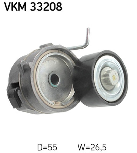 Riemenspanner Keilrippenriemen SKF VKM 33208 FüR Opel Crossland P17 P2QO Corsa 1-image